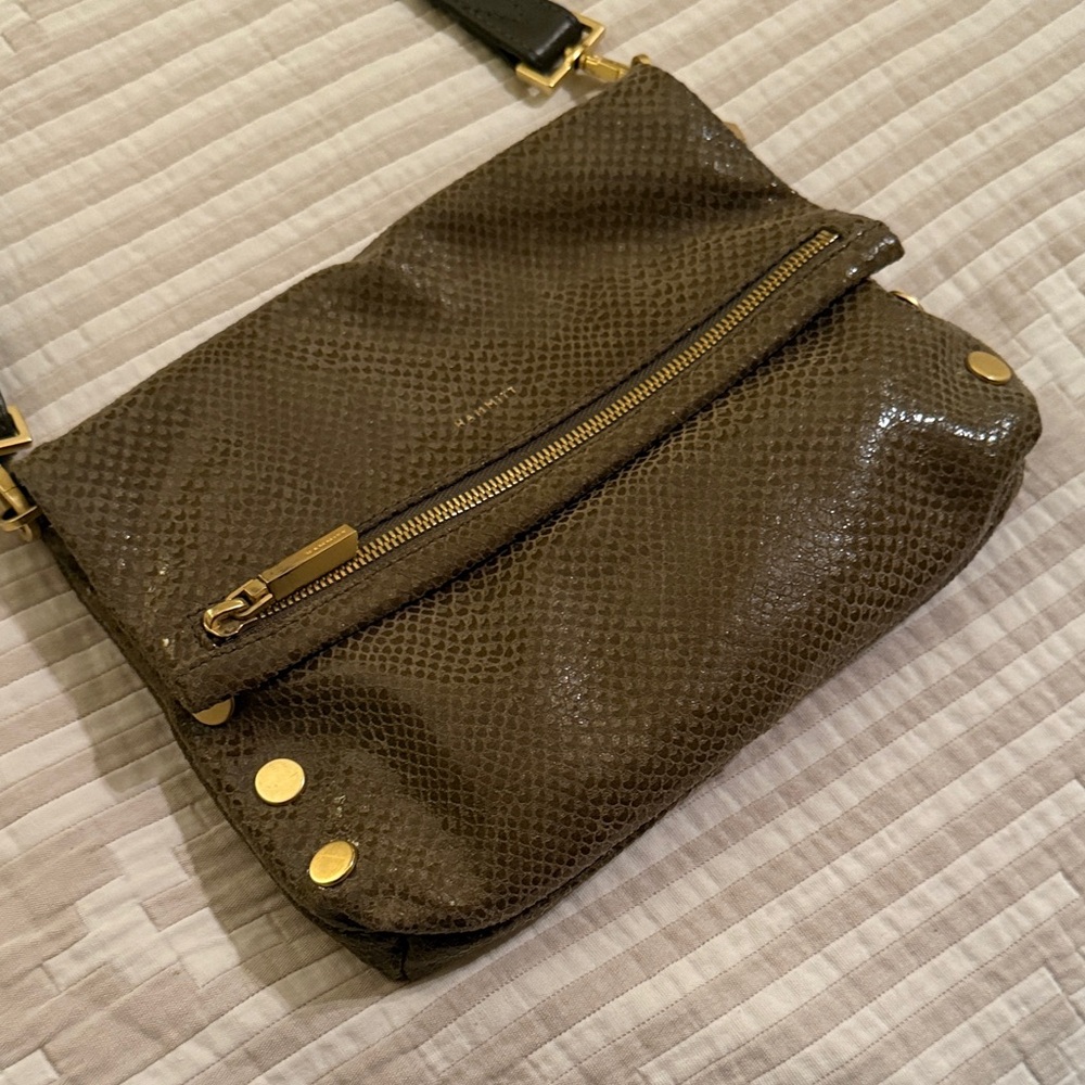Hammitt Dark Green VIP Crossbody